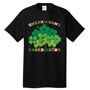 Shenanigans Coordinator Funny St Patricks Day Teacher Tall T-Shirt