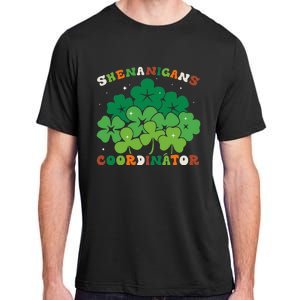 Shenanigans Coordinator Funny St Patricks Day Teacher Adult ChromaSoft Performance T-Shirt