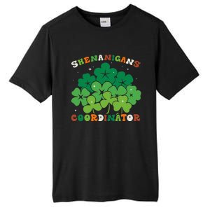 Shenanigans Coordinator Funny St Patricks Day Teacher Tall Fusion ChromaSoft Performance T-Shirt