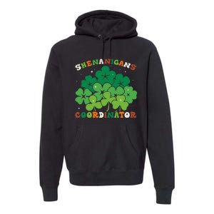 Shenanigans Coordinator Funny St Patricks Day Teacher Premium Hoodie