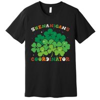 Shenanigans Coordinator Funny St Patricks Day Teacher Premium T-Shirt