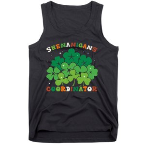 Shenanigans Coordinator Funny St Patricks Day Teacher Tank Top