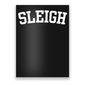 Sleigh Christmas Family Poster