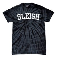 Sleigh Christmas Family Tie-Dye T-Shirt