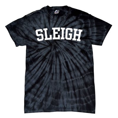 Sleigh Christmas Family Tie-Dye T-Shirt