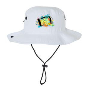 Splattered Colorful Football Lover Legacy Cool Fit Booney Bucket Hat