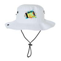 Splattered Colorful Football Lover Legacy Cool Fit Booney Bucket Hat