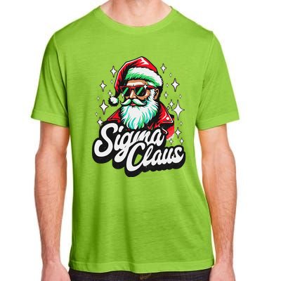 Sigma Claus Funny Christmas Adult ChromaSoft Performance T-Shirt