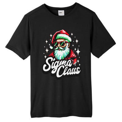 Sigma Claus Funny Christmas Tall Fusion ChromaSoft Performance T-Shirt