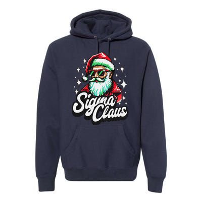 Sigma Claus Funny Christmas Premium Hoodie