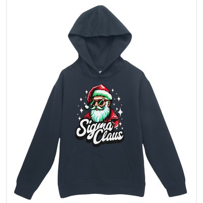 Sigma Claus Funny Christmas Urban Pullover Hoodie