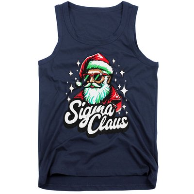 Sigma Claus Funny Christmas Tank Top