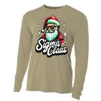 Sigma Claus Funny Christmas Cooling Performance Long Sleeve Crew