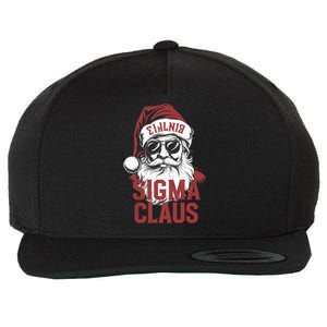 Sigma Claus Funny Christmas Santa Claus Bubble G.U.M Joke Wool Snapback Cap