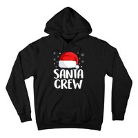 Santa Crew Funny Christmas Family Matching Cute Pajamas Hoodie