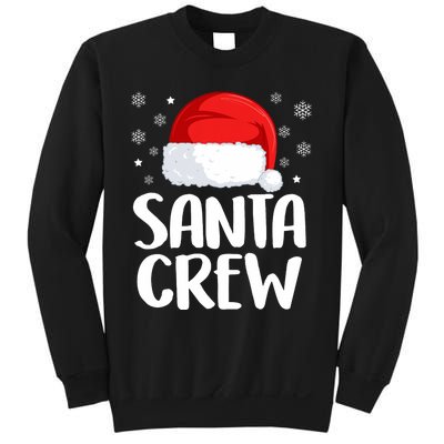 Santa Crew Funny Christmas Family Matching Cute Pajamas Sweatshirt