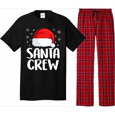 Santa Crew Funny Christmas Family Matching Cute Pajamas Pajama Set