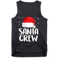 Santa Crew Funny Christmas Family Matching Cute Pajamas Tank Top