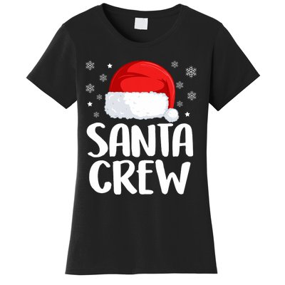 Santa Crew Funny Christmas Family Matching Cute Pajamas Women's T-Shirt