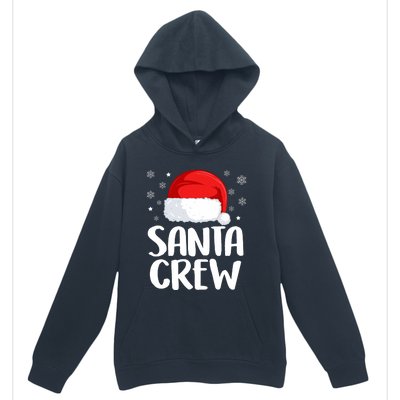 Santa Crew Funny Christmas Family Matching Cute Pajamas Urban Pullover Hoodie