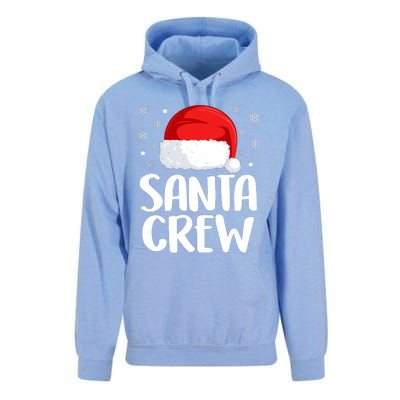 Santa Crew Funny Christmas Family Matching Cute Pajamas Unisex Surf Hoodie