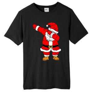 Santa Claus For Xmas Gift Christmas Gift Dab Dabbing Santa Gift Tall Fusion ChromaSoft Performance T-Shirt