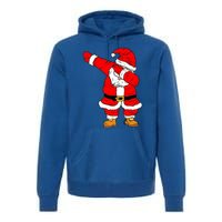 Santa Claus For Xmas Gift Christmas Gift Dab Dabbing Santa Gift Premium Hoodie