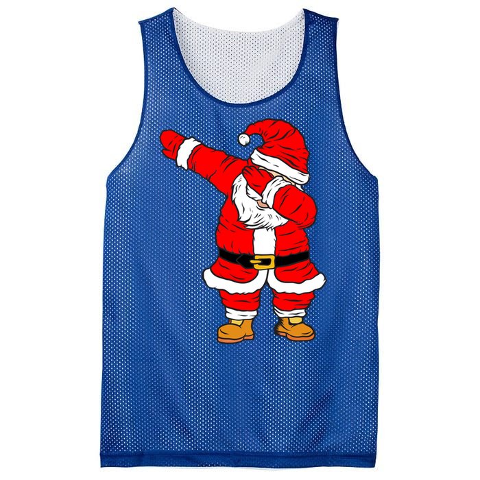 Santa Claus For Xmas Gift Christmas Gift Dab Dabbing Santa Gift Mesh Reversible Basketball Jersey Tank