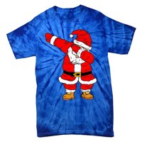 Santa Claus For Xmas Gift Christmas Gift Dab Dabbing Santa Gift Tie-Dye T-Shirt