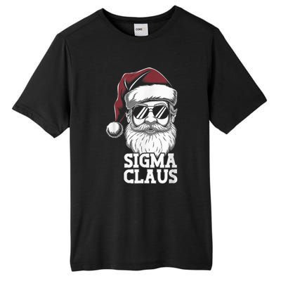 Sigma Claus Funny Christmas Santa Claus Sarcastic Joke Tall Fusion ChromaSoft Performance T-Shirt