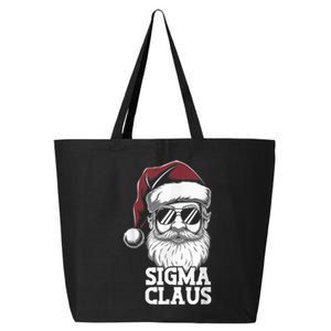 Sigma Claus Funny Christmas Santa Claus Sarcastic Joke 25L Jumbo Tote