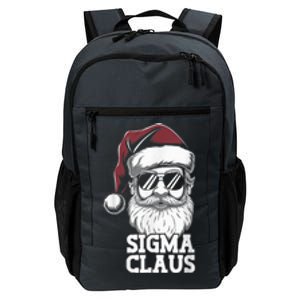 Sigma Claus Funny Christmas Santa Claus Sarcastic Joke Daily Commute Backpack