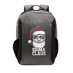 Sigma Claus Funny Christmas Santa Claus Sarcastic Joke Vector Backpack