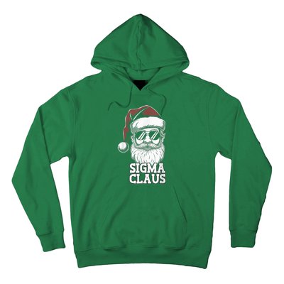 Sigma Claus Funny Christmas Santa Claus Sarcastic Joke Hoodie