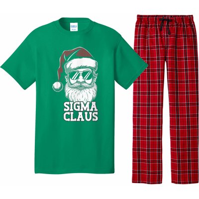 Sigma Claus Funny Christmas Santa Claus Sarcastic Joke Pajama Set