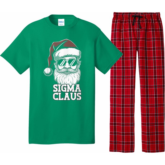 Sigma Claus Funny Christmas Santa Claus Sarcastic Joke Pajama Set