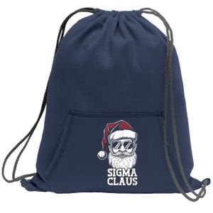 Sigma Claus Funny Christmas Santa Claus Sarcastic Joke Sweatshirt Cinch Pack Bag