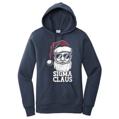 Sigma Claus Funny Christmas Santa Claus Sarcastic Joke Women's Pullover Hoodie