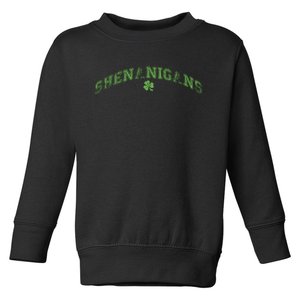 Shenanigans Coordinator Funny St PatrickS Day Teacher Toddler Sweatshirt