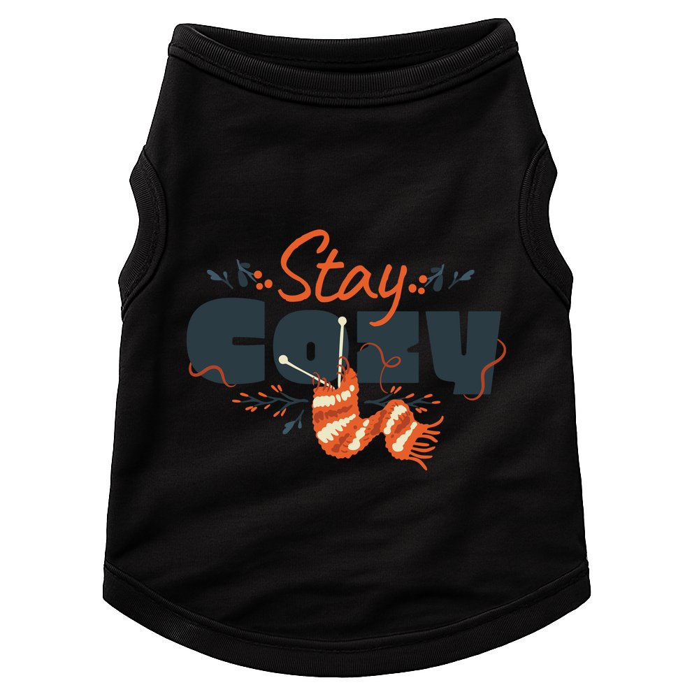 Stay Cozy Fall Doggie Tank