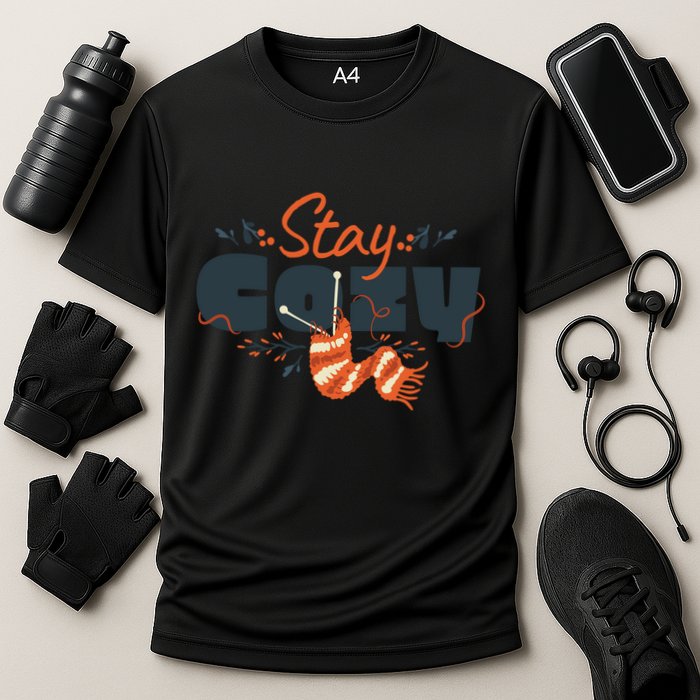 Stay Cozy Fall Cooling Performance Crew T-Shirt