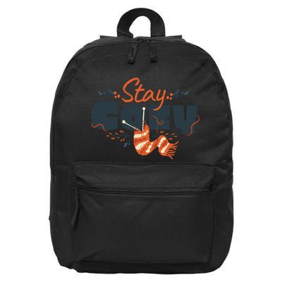 Stay Cozy Fall 16 in Basic Backpack
