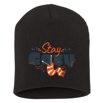Stay Cozy Fall Short Acrylic Beanie
