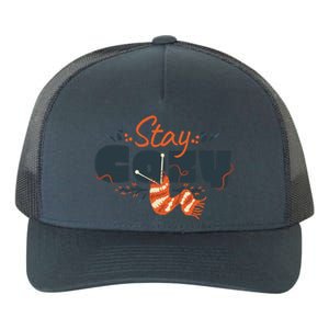 Stay Cozy Fall Yupoong Adult 5-Panel Trucker Hat