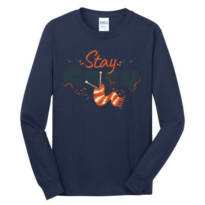 Stay Cozy Fall Tall Long Sleeve T-Shirt