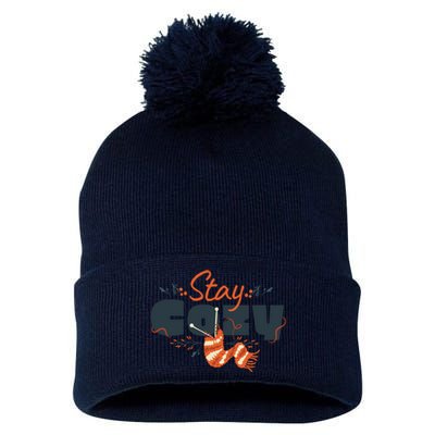 Stay Cozy Fall Pom Pom 12in Knit Beanie