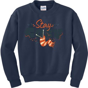 Stay Cozy Fall Kids Sweatshirt