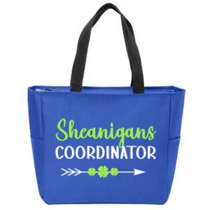 Shenanigans Coordinator Funny Teacher St Patrick's Day Cute Gift Zip Tote Bag