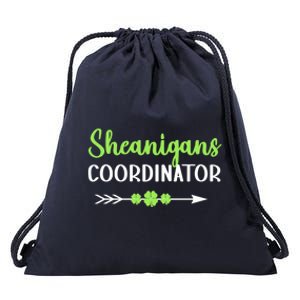 Shenanigans Coordinator Funny Teacher St Patrick's Day Cute Gift Drawstring Bag