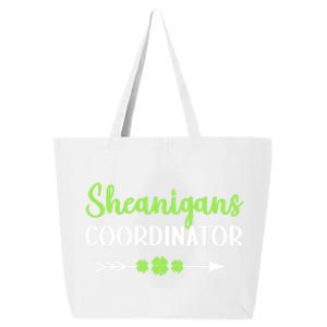 Shenanigans Coordinator Funny Teacher St Patrick's Day Cute Gift 25L Jumbo Tote